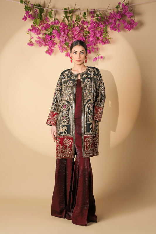 Hand Embroidered Ethnic Jacket