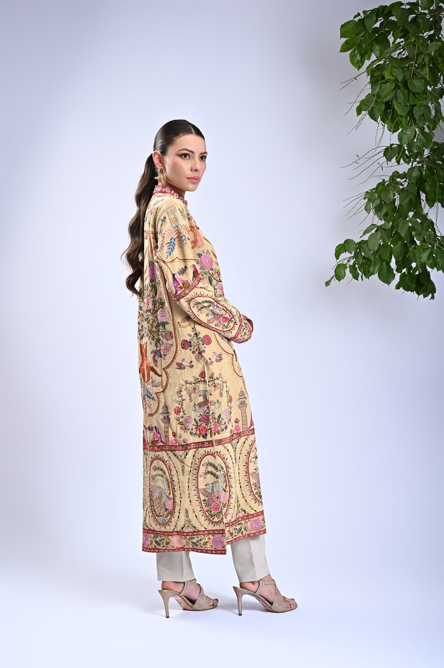 Koor - Hand Embroidered Kashmiri Jacket