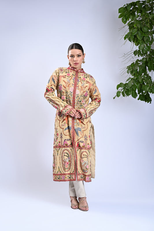 Koor - Hand Embroidered Kashmiri Jacket